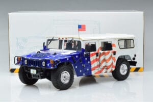 Hummer H1 General Gore-Lieberman USA 2000 Exoto 1:18 EX01807 Metall - pilt 7/7
