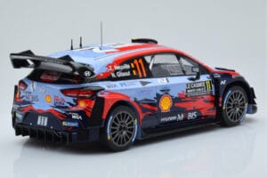 Hyundai i20 Coupe WRC #11 T. Neuville / N. Gilsoul Rally Monte Carlo 2020 IXO 1:18 18RMC067A Metall - pilt 2/6