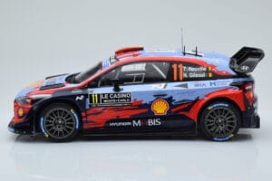 Hyundai i20 Coupe WRC #11 T. Neuville / N. Gilsoul Rally Monte Carlo 2020 IXO 1:18 18RMC067A Metall - pilt 3/6