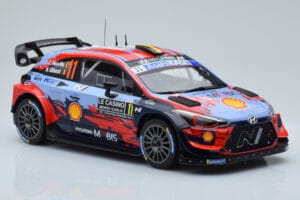 Hyundai i20 Coupe WRC #11 T. Neuville / N. Gilsoul Rally Monte Carlo 2020 IXO 1:18 18RMC067A Metall - pilt 4/6