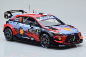 Hyundai i20 Coupe WRC #8 O. Tanak / M. Jarveoja Rally Monte Carlo 2020 IXO 1:18 18RMC067C Metall - pilt 4/6