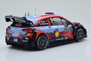 Hyundai i20 Coupe WRC #9 S. Loeb / I. Galmiche Rally Monte Carlo 2020 IXO 1:18 18RMC067B Metall - pilt 2/6