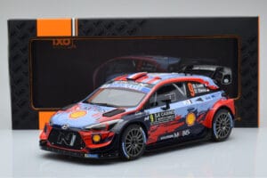 Hyundai i20 Coupe WRC #9 S. Loeb / I. Galmiche Rally Monte Carlo 2020 IXO 1:18 18RMC067B Metall - pilt 6/6