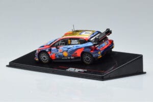 Hyundai i20 N Rally1 #11 T. Neuville / M. Wydaeghe Rally Finland 2022 IXO 1:43 RAM866 Metall - pilt 3/4