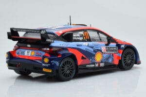 Hyundai i20 N Rally1 #11 T. Neuville / M. Wydaeghe Rally Monte Carlo 2022 IXO 1:18 18RMC112 Metall - pilt 2/6