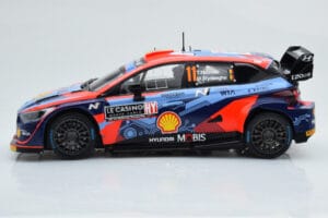 Hyundai i20 N Rally1 #11 T. Neuville / M. Wydaeghe Rally Monte Carlo 2022 IXO 1:18 18RMC112 Metall - pilt 3/6