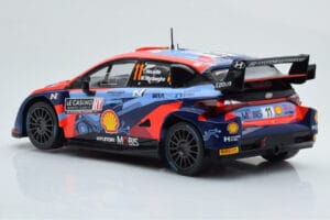 Hyundai i20 N Rally1 #11 T. Neuville / M. Wydaeghe Rally Monte Carlo 2022 IXO 1:18 18RMC112 Metall - pilt 5/6