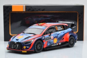 Hyundai i20 N Rally1 #11 T. Neuville / M. Wydaeghe Rally Monte Carlo 2022 IXO 1:18 18RMC112 Metall - pilt 6/6