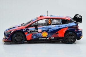 Hyundai i20 N Rally1 #8 O. Tanak / M. Jarveoja Rally Monte Carlo 2022 IXO 1:18 18RMC113 Metall - pilt 3/6