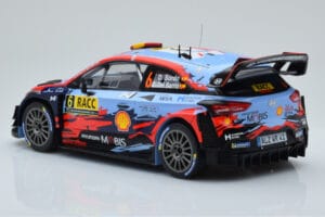 Hyundai i20 Coupe WRC #6 D. Sordo / C. del Barrio Rally Catalunya 2019 IXO 1:18 18RMC052C Metall - pilt 5/6