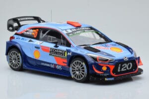 Hyundai i20 Coupe WRC #6 D. Sordo / C. del Barrio Rally Monte Carlo 2018 IXO 1:18 18RMC030C Metall - pilt 4/6