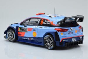 Hyundai i20 Coupe WRC #6 D. Sordo / C. del Barrio Rally Monte Carlo 2018 IXO 1:18 18RMC030C Metall - pilt 5/6