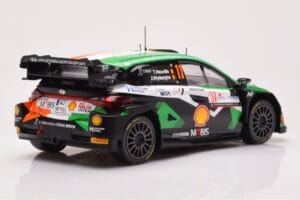 Hyundai i20 N Rally1 #11 T. Neuville / M. Wydaeghe Rally Croatia 2023 IXO 1:18 18RMC160A Metall - pilt 2/6