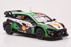 Hyundai i20 N Rally1 #11 T. Neuville / M. Wydaeghe Rally Croatia 2023 IXO 1:18 18RMC160A Metall - pilt 4/6