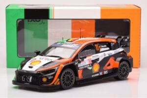 Hyundai i20 N Rally1 #11 T. Neuville / M. Wydaeghe Rally Croatia 2023 IXO 1:18 18RMC160A Metall - pilt 6/6