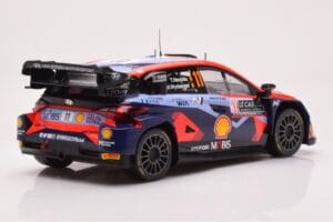 Hyundai i20 N Rally1 #11 T. Neuville / M. Wydaeghe Rally Monte Carlo 2023 IXO 1:18 18RMC153A Metall - pilt 2/6