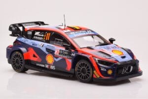 Hyundai i20 N Rally1 #11 T. Neuville / M. Wydaeghe Rally Monte Carlo 2023 IXO 1:18 18RMC153A Metall - pilt 4/6
