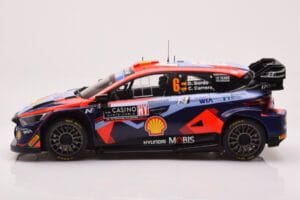 Hyundai i20 N Rally1 #6 D. Sordo / C. Carrera Rally Monte Carlo 2023 IXO 1:18 18RMC153B Metall - pilt 3/6
