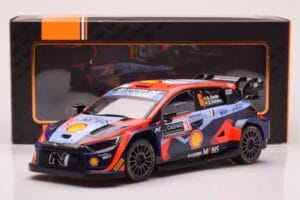 Hyundai i20 N Rally1 #6 D. Sordo / C. Carrera Rally Monte Carlo 2023 IXO 1:18 18RMC153B Metall - pilt 6/6
