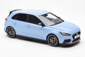 Hyundai i30 N Helesinine Otto 1:18 OT425 Vaik - pilt 4/6