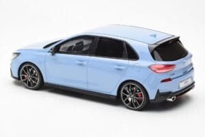 Hyundai i30 N Helesinine Otto 1:18 OT425 Vaik - pilt 5/6