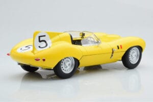 Jaguar D-Type #5 Ecurie Nationale Belge 24 Hours of Le Mans 1956 CMR 1:18 CMR143 Metall - pilt 2/6