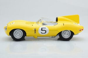 Jaguar D-Type #5 Ecurie Nationale Belge 24 Hours of Le Mans 1956 CMR 1:18 CMR143 Metall - pilt 3/6