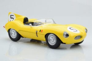 Jaguar D-Type #5 Ecurie Nationale Belge 24 Hours of Le Mans 1956 CMR 1:18 CMR143 Metall - pilt 4/6