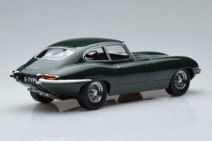 Jaguar E-Type Series 1 British Racing Roheline KK-Scale 1:18 KKDC180431 Metall - pilt 2/6