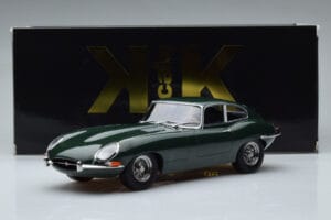Jaguar E-Type Series 1 British Racing Roheline KK-Scale 1:18 KKDC180431 Metall - pilt 6/6