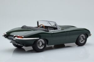 Jaguar E-Type Series 1 Roadster Roheline KK-Scale 1:18 KKDC180481 Metall - pilt 2/6