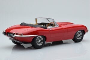 Jaguar E-Type Series 1 Roadster Punane KK-Scale 1:18 KKDC180482 Metall - pilt 2/6
