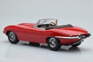 Jaguar E-Type Series 1 Roadster Punane KK-Scale 1:18 KKDC180482 Metall - pilt 5/6