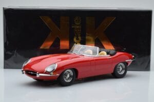 Jaguar E-Type Series 1 Roadster Punane KK-Scale 1:18 KKDC180482 Metall - pilt 6/6
