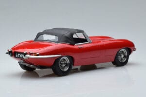 Jaguar E-Type Series 1 Roadster Punane KK-Scale 1:18 KKDC180484 Metall - pilt 2/6