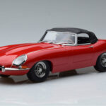 Jaguar E-Type Series 1 Roadster Punane KK-Scale 1:18
