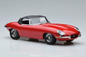 Jaguar E-Type Series 1 Roadster Punane KK-Scale 1:18 KKDC180484 Metall - pilt 4/6
