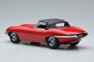 Jaguar E-Type Series 1 Roadster Punane KK-Scale 1:18 KKDC180484 Metall - pilt 5/6