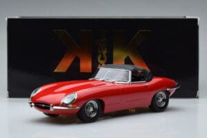 Jaguar E-Type Series 1 Roadster Punane KK-Scale 1:18 KKDC180484 Metall - pilt 6/6