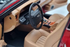 Jaguar XJ6 XJ40 Flamenco Punane Almost Real 1:18 810541 Metall - pilt 9/11