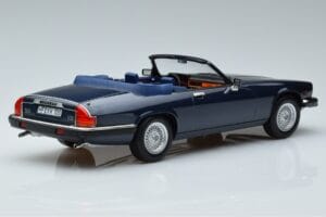 Jaguar XJS V12 Kabriolett Sinine Metallik Piiratud Väljaanne Norev 1:18 182636 Metall - pilt 2/6