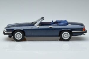 Jaguar XJS V12 Kabriolett Sinine Metallik Piiratud Väljaanne Norev 1:18 182636 Metall - pilt 3/6