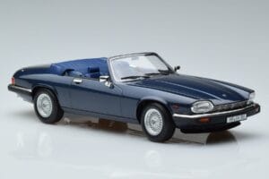 Jaguar XJS V12 Kabriolett Sinine Metallik Piiratud Väljaanne Norev 1:18 182636 Metall - pilt 4/6