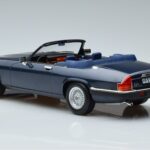 Jaguar XJS V12 Kabriolett Sinine Metallik Piiratud Väljaanne Norev 1:18 182636 Metall - image 5 of 6