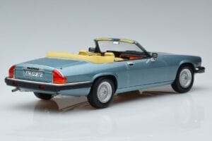 Jaguar XJS V12 Kabriolett Helesinine Metallik Norev 1:18 182635 Metall - pilt 2/6
