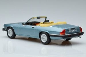 Jaguar XJS V12 Kabriolett Helesinine Metallik Norev 1:18 182635 Metall - pilt 5/6