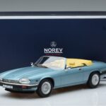 Jaguar XJS V12 Kabriolett Helesinine Metallik Norev 1:18 182635 Metall - image 6 of 6