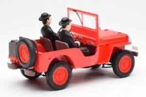 Jeep Willys Tintin 2 Kuju UT Models 1:18 180150000 Metall - pilt 2/6