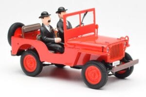 Jeep Willys Tintin 2 Kuju UT Models 1:18 180150000 Metall - pilt 4/6