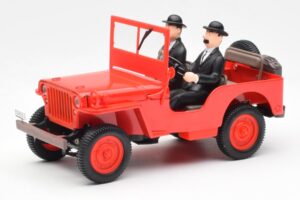 Jeep Willys Tintin 2 Kuju UT Models 1:18